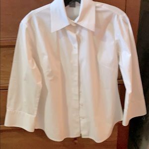 Ann Taylor White Blouse